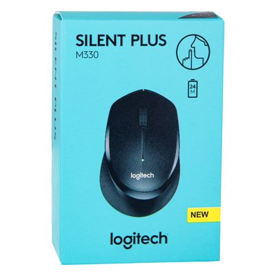Wireless Мышь Logitech M330 Цвет Черный 20078_161228 фото