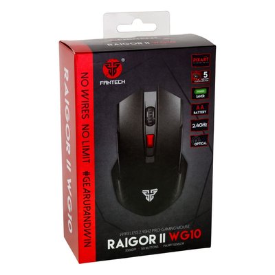 Wireless Мышь Игровая Fantech WG10 Raigor II Цвет Серый 22387_1834555 фото