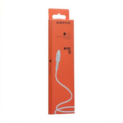 Кабель USB Borofone BX16 Micro Колір Білий 18207_138678 фото