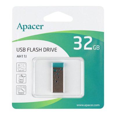 USB Flash Drive Apacer AH11J 32gb Цвет Зеленый 33290_3030406 фото