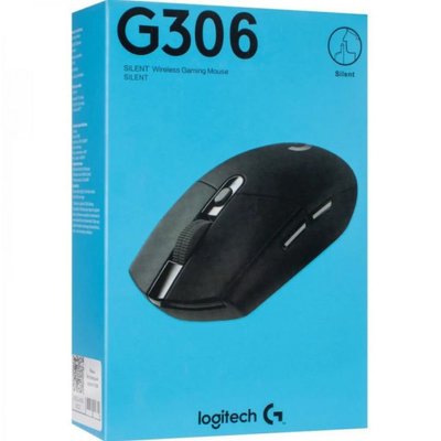 Wireless Мышь Logitech G306 Silence Цвет Черный 31393_2906635 фото