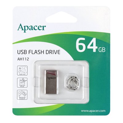 USB Flash Drive Apacer AH112 64gb Цвет Красный 33292_3030408 фото