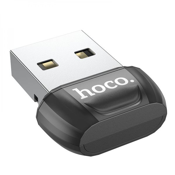 USB Блютуз Hoco UA18 adapter BT5.0 Цвет Черный 30093_2490611 фото