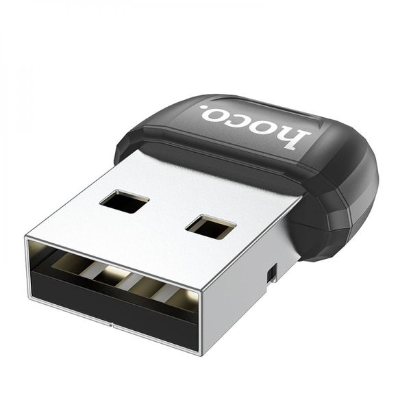 USB Блютуз Hoco UA18 adapter BT5.0 Цвет Черный 30093_2490611 фото