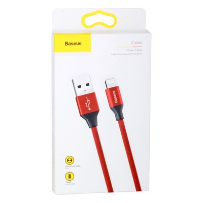 Кабель USB Baseus USB to Lightning 2A 1.8m CALYW-A Колір Червоний, 09 26386_1821366 фото
