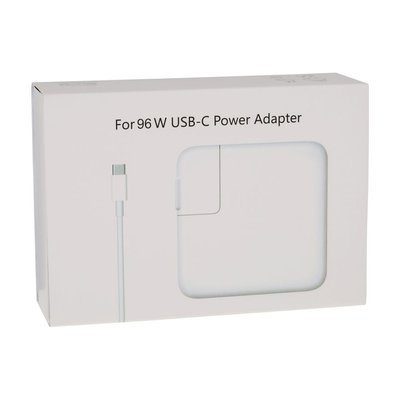 Сетевое Зарядное Устройство Macbook MagSafe USB-C 96w 4,7A Цвет Белый 24654_1491704 фото