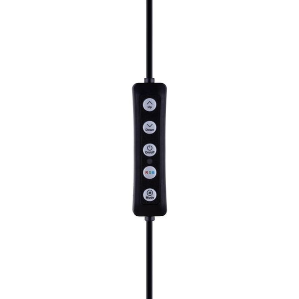 Лампа RGB MJ26 (remote) 26cm м'ята упаковка Колір Чорний 26417_1821404 фото