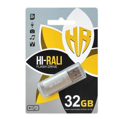USB Flash Drive Hi-Rali Rocket 32gb Цвет Черный 17889_77821 фото