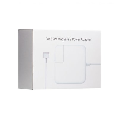 Мережевий Зарядний Пристрій Macbook MagSafe 2 PD85W NO LOGO Колір Бiлий 31698_2907842 фото