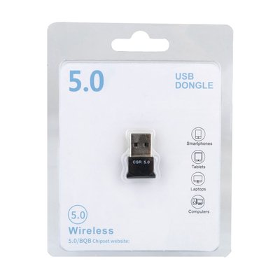 USB Блютуз CSR 5.0 RS071 Цвет Черный 26242_1820901 фото
