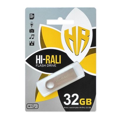 USB Flash Drive Hi-Rali Shuttle 32gb Цвет Черный 28782_2034448 фото