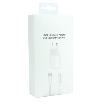 Мережевий Зарядний Пристрій Apple PD18W iPhone 11 Pro Max 1:1 Колір Бiлий 31811_2907987 фото
