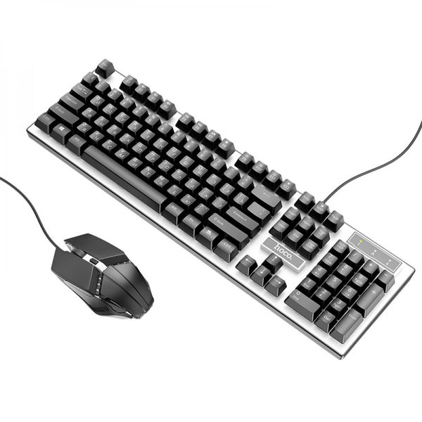 Клавиатура и Мышь Игровая Hoco GM18 Цвет Черный 30022_2473653 фото