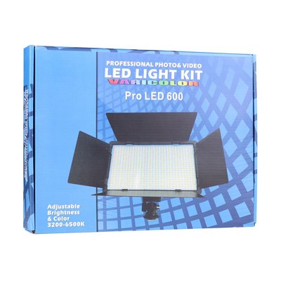Лампа LED Camera Light 29cm (E-600) Battery Цвет Черный 30187_2511142 фото