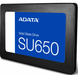 SSD Диск ADATA Ultimate SU650 120GB 2.5&amp;quot; 7mm SATAIII (ASU650SS-120GT-R) Характеристика Черный 33393_3161213 фото 2
