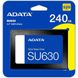 SSD Диск ADATA Ultimate SU630 240GB 2.5&amp;quot; 7mm SATA III 3D QLC (ASU630SS-240GQ-R) Характеристика Черный 33395_3161217 фото 1