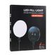 Лампа LED Camera Light Circular 32cm Remote (M666) Колір Чорний 30190_2511145 фото 1