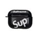 Футляр для навушників Airpods Pro Glossy Brand Колір 04, Supreme black 22799_1005928 фото 6