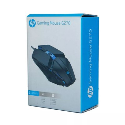 USB Мышь Игровая HP G270 мятая упаковка Цвет Черный 33330_3084635 фото