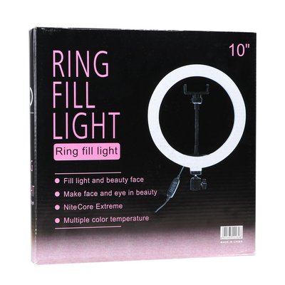 Лампа Fill Light 26cm (QX-260) Колір Чорний 30680_2850544 фото