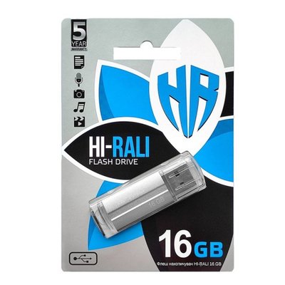 USB Flash Drive Hi-Rali Corsair 16gb Цвет Черный 30108_2494399 фото