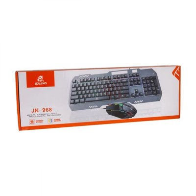 Клавиатура и Мышь Игровые JEQANG JK-968 мятая упаковка Цвет Черный 30184_3323320 фото