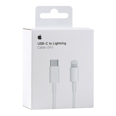 Кабель USB Apple Type-C to Lightning 2m1:1 Колір Білий 33540_3209980 фото