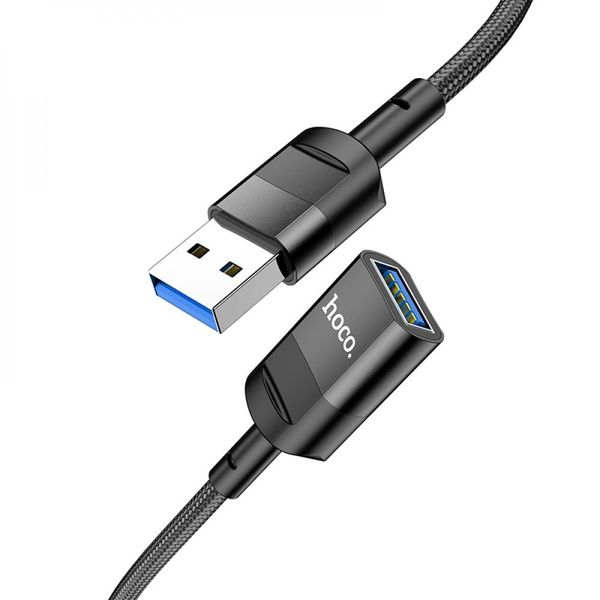 USB Подовжувач Hoco U107 USB male to USB female USB3.0 Колір Синiй 29779_2282224 фото