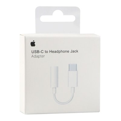 Aux Apple Type-C to 3.5 Jack 1:1 Цвет Белый 33528_3209591 фото