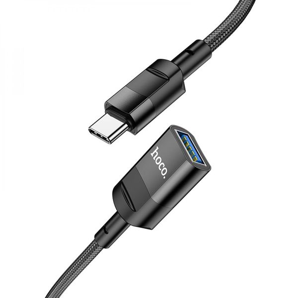 USB Подовжувач Hoco U107 Type-C male to USB female USB3.0 Колір Синiй 29780_2282226 фото
