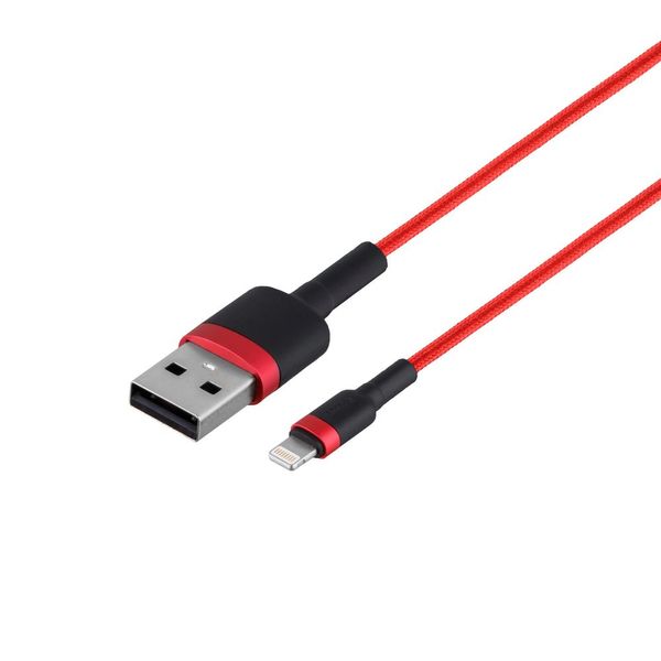 Кабель USB Baseus USB to Lightning 2.4A CALKLF-B Колір Червоний, 09 809_1830526 фото