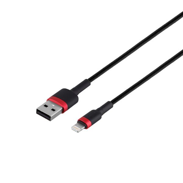 Кабель USB Baseus USB to Lightning 2.4A CALKLF-B Колір Червоний, 09 809_1830526 фото