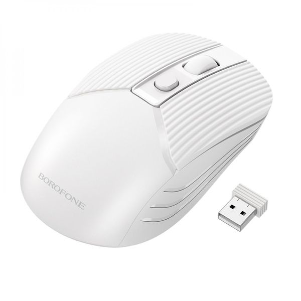 Wireless Мышь Borofone BG5 Цвет Белый 30028_2473660 фото