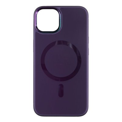 Чехол AG-Glass Chrome Camera with Magsafe для Iphone 12 Pro Max Цвет Purple 31823_2908203 фото