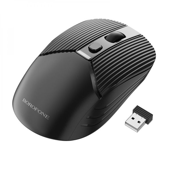 Wireless Мышь Borofone BG5 Цвет Черный 30028_2473661 фото
