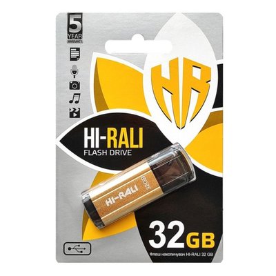 USB Flash Drive Hi-Rali Stark 32gb Цвет Черный 28831_2037888 фото