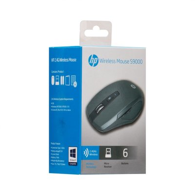 Wireless Мышь HP S9000 Цвет Черно-Серый 18335_139576 фото